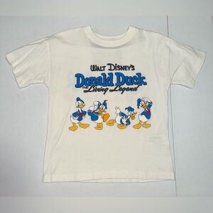 Zara Kids Donald Duck Tee - Cream